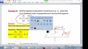 Vectors 4 lecture 10.2.15 till end