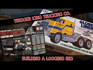 Building an R/C Logging Rig - Tamiya Globe Liner & MFC-01 Unit Unboxing