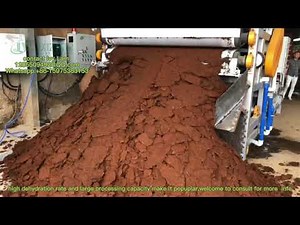 How to use coconut coir dewatering machine to process raw coco peat ?