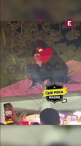 Agreden a guardia en la Feria Xmatkuil tras bajar a joven ebrio que bailaba sobre un puesto