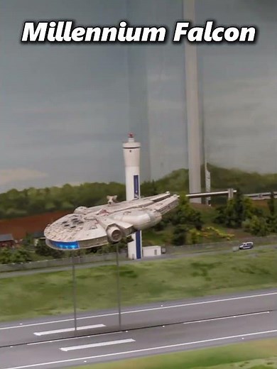 Millennium Falcon Destroys The Airport 💀 #usa