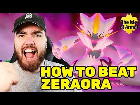 How to BEAT ZERAORA Max Raid Battle & Get a SHINY ZERAORA! (Pokemon Isle of Armor DLC)