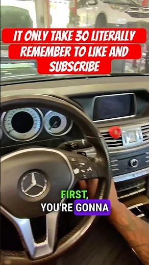 E350 Mercedes Oil Light Reset Tutorial