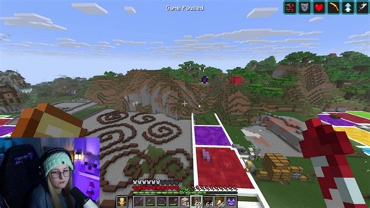 Hardcore Minecraft 5 year World (22,420 days) CANDYLAND BUILD !yt !tour !discord