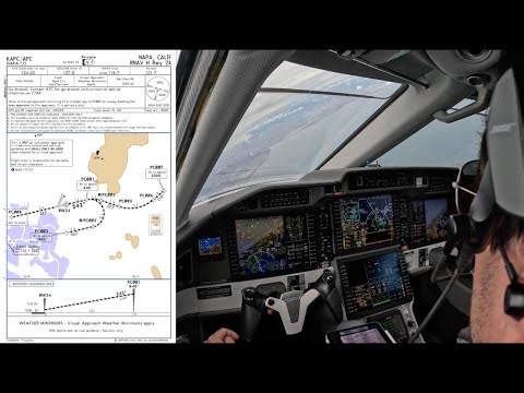 Trying out the new Pilatus PC-24 FMS Guided Visual Approach into KAPC