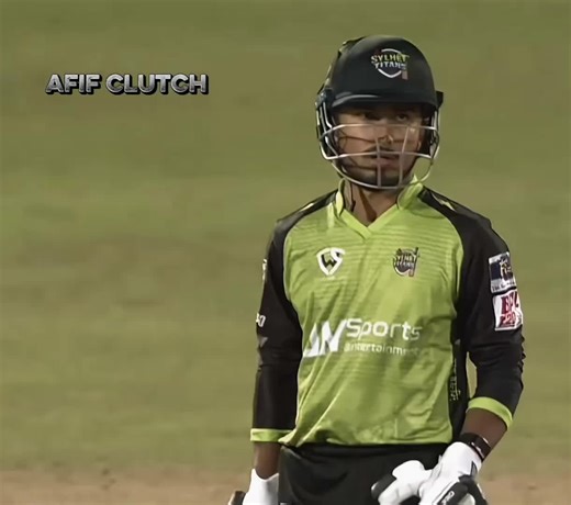 Classical Batting Performance by Afif