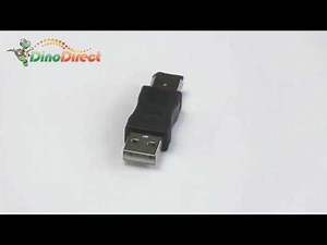 Firewire IEEE 1394 6Pin to USB Male Adapter Converter