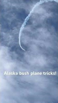 Alaska bush plane TRICKS! #alaska #airplane #bushcraft #fly #tricks