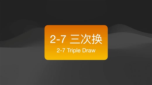 Mixed Game 混合游戏规则介绍 - 2-7 Triple Draw / 2-7三次换