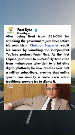 Facts first Christian esguerra latest. #facts