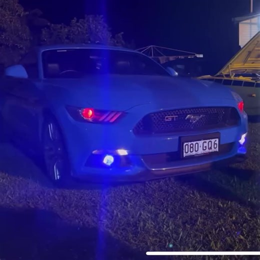 This Mustang knows how to put on a show ✨ Fitted with our Spectrum 2in1 LED Globes 🔥 ✅ Flashing colour modes ✅ Bluetooth app control remote ✅ Crisp white LED for night driving ✅ Plug & Play ✅ In stock & ready to ship Get yours now 😜