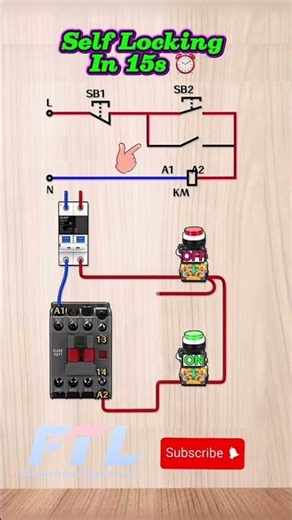 Latching Contactor Explained – Self-Locking Circuit