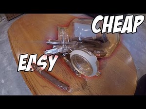 Glass/Acrylic Cigar Humidor | Cheap & Easy