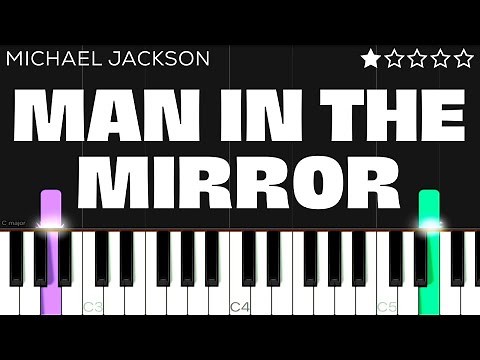 Michael Jackson - Man in the Mirror | EASY Piano Tutorial