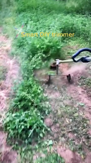 Do you know any other DIY string trimmer? #anleolifetrimmerline #stringtrimmer #lawncare #grasscutting #trimlawn