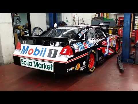 NASCAR Stock Car Cold Start!!