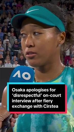 Naomi Osaka Apologizes for Disrespectful Interview