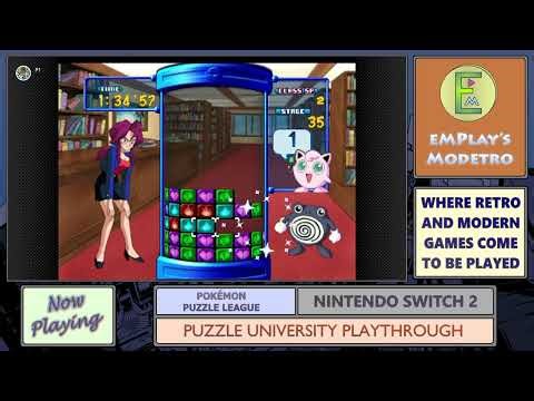 Pokémon Puzzle League - Puzzle University - N64 (Switch Online) - Class 2 - #115 - Sp. 3D Stage 5