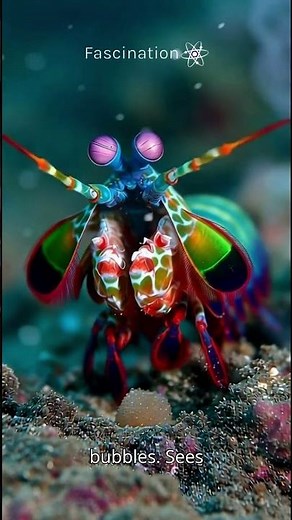 The peacock mantis shrimp