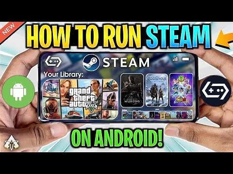 🔥 How To Run Steam On Android Using GameHub Emulator - Play Steam Games On Mobile