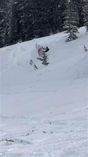 Winter Time Horse Power!! #automobile #snowmobile #polaris #snow #boost #sendit #turbo #stututu #win