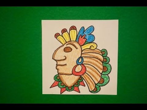 Let's Draw an Ancient Mayan!