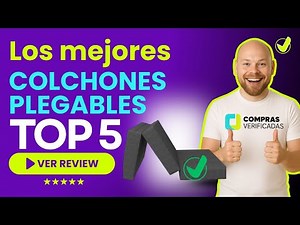 Los 5 Mejores COLCHONES PLEGABLES 2025 Calidad Precio AMAZON | 🛌 Cama Extra Sin Estorbar 🛌