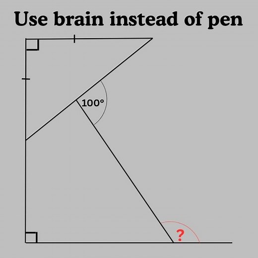 Basic mathematics Triangle problem algebra tricky problem #mathteacher #mathlover #mathfun #algebra