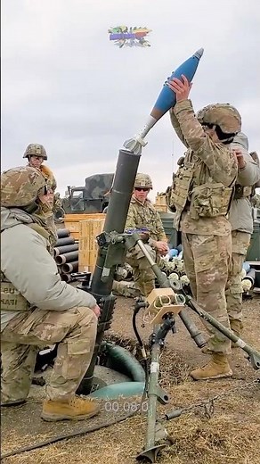 U.S. Infantry Brigade Combat Team fire 120mm mortars
