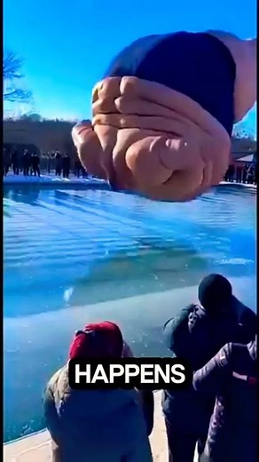 “If You See a Huge Man at the Pool Ready To Jump… RUN