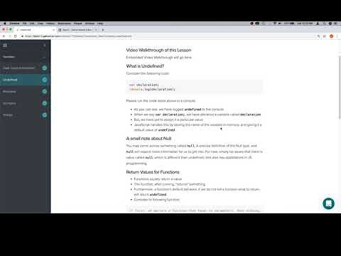 Module 0 - Variables - Undefined