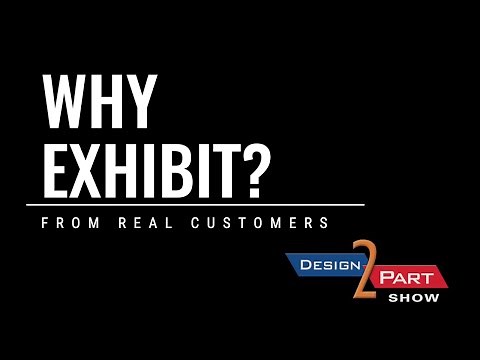 Why should anyone be an exhibitor at a Design-2-part Show?