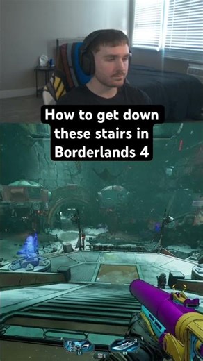 How to get down these stairs in Borderlands 4 #tutorial #borderlands #tipsandtricks #borderlands4
