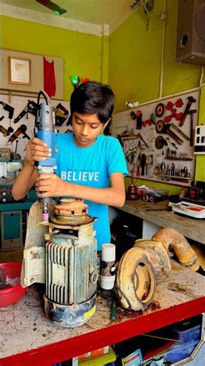 Water Pump Repair #electrical #shorts #video | R.S Electrical Adviser