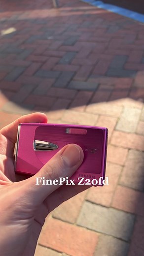 Vintage Fujifilm FinePix Z20fd Camera - Photography Aesthetic