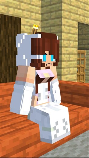 Ghost JJ's sister Fixes Ragequit Problems #minecraft #minecraftanimation