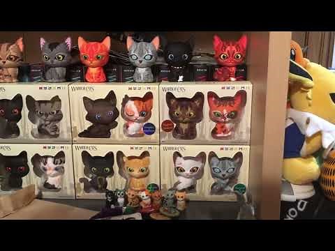 Warrior cats plush and mini figures collection