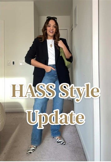 Replying to @alwaysantonelle HASS saves the day yet again! Remember to always consider your hair, accessories, styling, and shoes when you are getting dressed! #hassmethod #fashiontips #stylingtips #styleupdate #styleupgrade