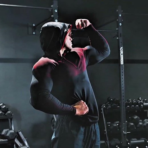 This NEW Onyx Hoodie is CRAZY! ‪@gymshark‬ ‪@sawyerklatt‬ #gymshark #onyxcollection