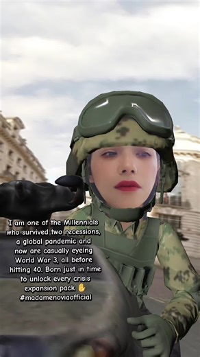 Born just in time to unlock every crisis expansion pack #madamenoviaofficial