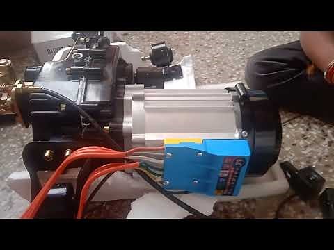 72V 5000W PMSM motor controler gear box CAR CONVERSION KIT