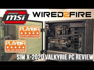 Wired2Fire Sim X-2020 Valkyrie PC - The best pre-built PC for flight simulator?