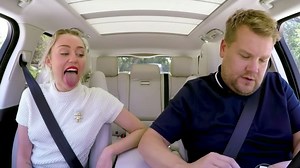 Miley Cyrus didn't get to hotbox in 'Carpool Karaoke' but it was still fun