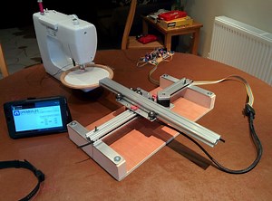 DIY Open Embroidery Machine #WearableWednesday