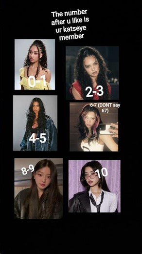 who ur favorite??!!💖💖 #katseye #eyekons