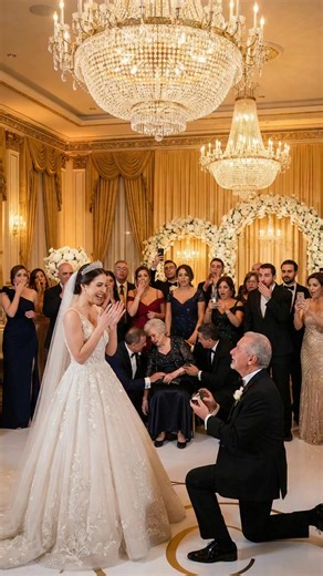 At the altar, my fiancé never came. In front of 400 elite guests, his mother stormed up, tore off my veil, and dumped red wine over my white designer gown. Laughing into the mic, she sneered, “My son will marry a rich girl I chose. You were just a placeholder.” As laughter rose around me and I collapsed in ruin, a calm voice spoke behind me: “Don’t break.” His billionaire boss stepped forward. “Pretend you’re marrying me.” That moment rewrote my life forever. "Ryan isn't coming," Mrs. Vance snee