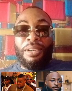 Davido and Cubana Chief Priest took Verydarkblackman out for flexing | See A - The Voice page