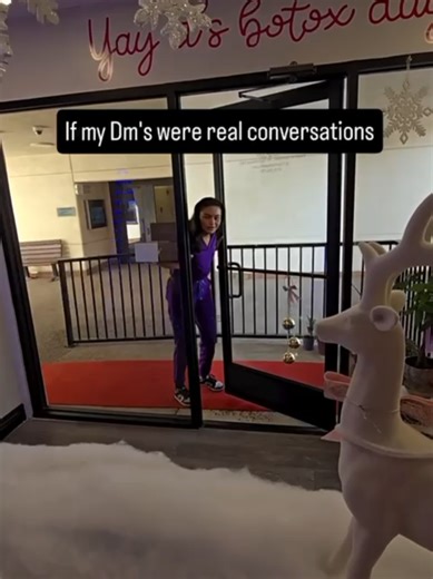 The first message comes in hot. The commitment does not. We will be right here when you are ready 😌 #GigiGloandGo #ElPasoMedSpa #Comedy