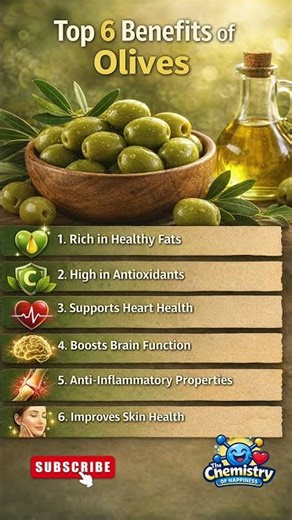 Eat Olives Daily for 6 Powerful Health Benefits 🫒🔥