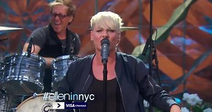 The Ellen Show - P!nk Performs "Today's the Day"